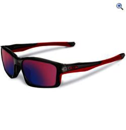 Oakley Polarised Chainlink Sunglasses (Grey Smoke/00 Red Iridium Polarised) - Colour: Smoke Grey